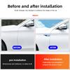 cysvmh1 Practical Car Exterior Decor 2Pcs 3D Metal Leaf Board Blade Decal Door Side Label Sticker Ornament Decals For Mitsubishi Models