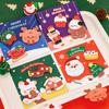 60Sheets Cartoon Christmas Sticky Notes Cute Shaped Memo Pad Christmas Gift Decoration Self-Adhesive Bookmarks School Supplies