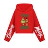 Kids' Casual Fashion Christmas Printed Long Sleeve Hooded Sweatshirt (No Drawstring)
