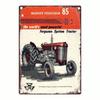 Segno da Parete Vintage in Metallo Massey Ferguson Trattore Arredamento Rurale Retrò Stalla Garage Man Cave Caffetteria Soggiorno