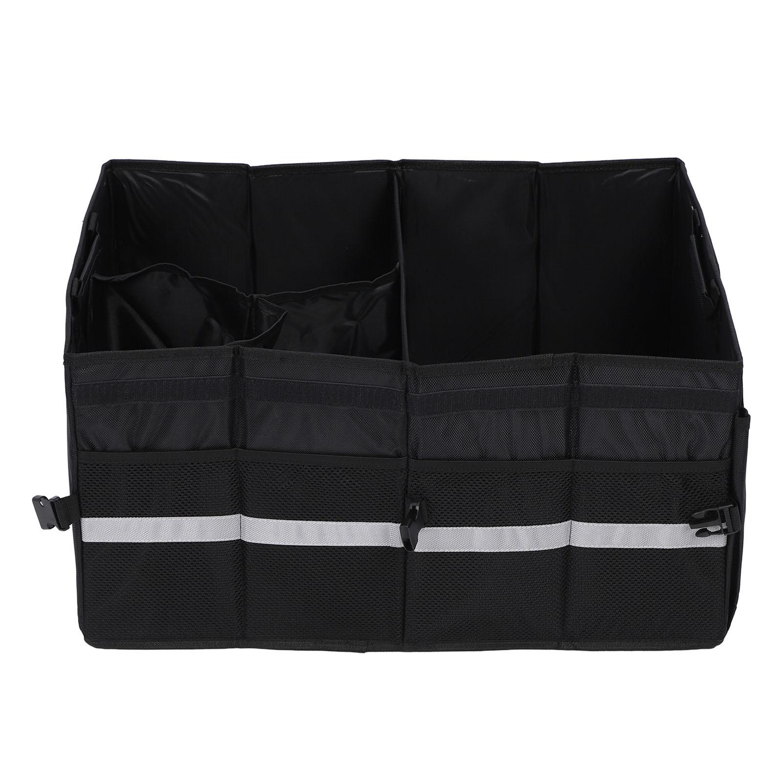 

Органайзер для багажника автомобиля с крышкой 63 л, складной ящик для хранения грузов большой емкости для внедорожников