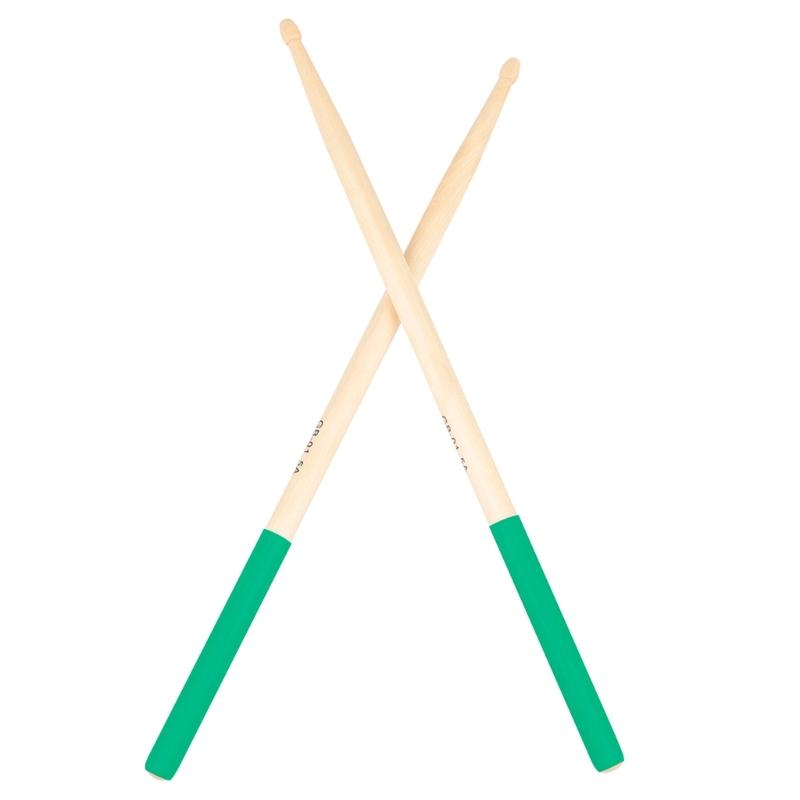 1Pair Nonslip Universals Drumsticks 5A/7A Maple Wood Drumsticks Simple Light Weight Drum Stick for Drummer, Beginner
