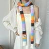 Elegant Multipurpose Scarf Sophisticated Girls Neckerchief Punk Decorative Scarf for Adding Personality to Any Ensemble