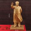 Chairman Golden Waving Brass Mao Zedong Living Room Sculpture Hall Large Founding Statue