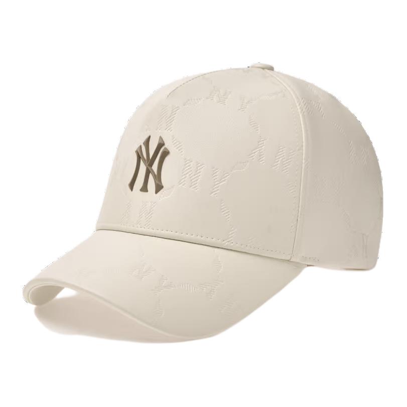 Хлопок, Кожаные Бейсбольные Кепки MLB Унисекс Кремовые Модные 3ACPML04N-50CRD F кремовый