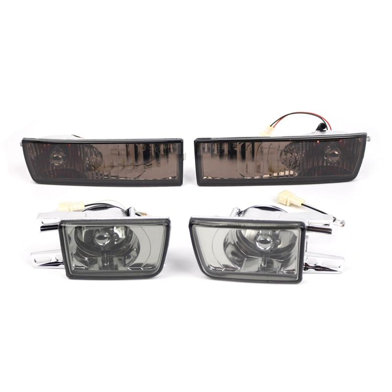 A28G-For Jetta MK3 Golf 1992-1997 Accessories Car Front Bumper Fog Light Turn Signal Light