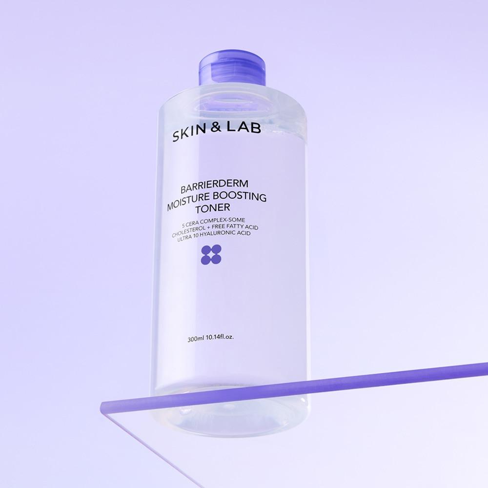 SKIN&LAB Barrierderm Moisture Boosting Toner Hydrating Strengthening 300ml Facial Toner Daily Skincare