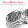 Baking Flat Bottom Round Edge Portuguese Egg Tart Mould