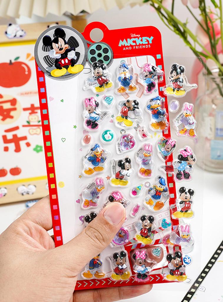 KRGNPLE 2026 New Drop 3D Puffy Stickers with Exquisite Perfect for Planner Creative and Cute Gifts Model, Store-Quality, 2-Pack Stickers, Patterns,