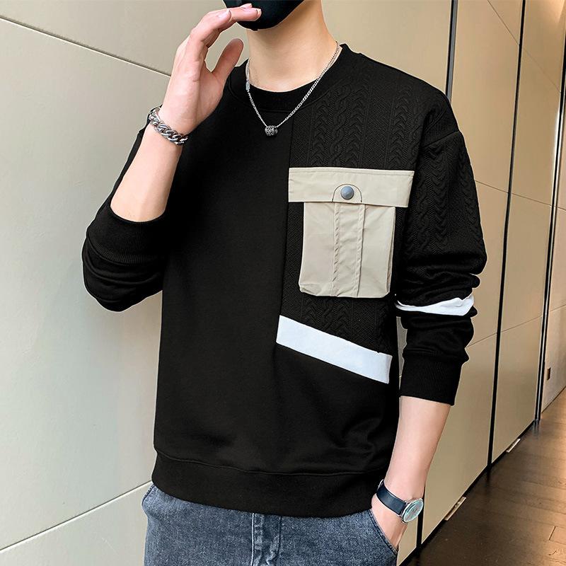New Spring Sweatshirts for Men In Spring and Autumn Trendy Loose Autumn Outfits with Outerwear for Students