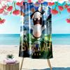 Rabbids Invasion Bliss  Print Beach Towel, Large Soft Quick Dry Towel for Beach Camping Swimming