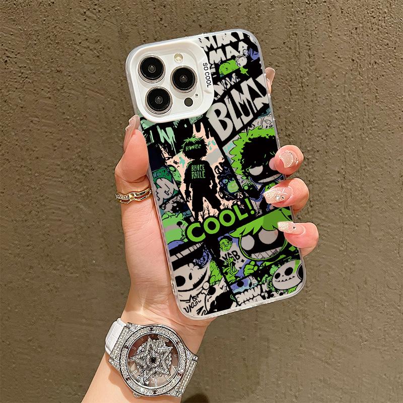 Silicone Case For Vivo V60 V50 V30 V29 V27 V25 Redmi Note 15 14 13 12 Samsung A06 A16 A26 A36 A56 Cover DIY Painted Cartoon Shockproof Phone Bumper