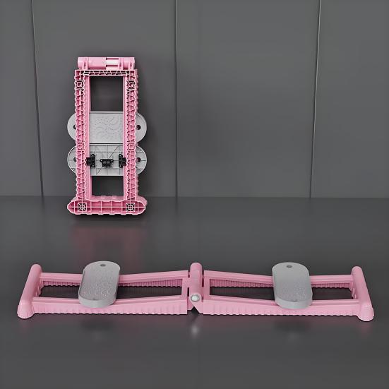 Split Machine Leg Stretcher Silent Foldable Simulated Ski Machine Home Gym Leg Stretching Pelvic Floor Muscle Trainer Full Body Slimming Workout