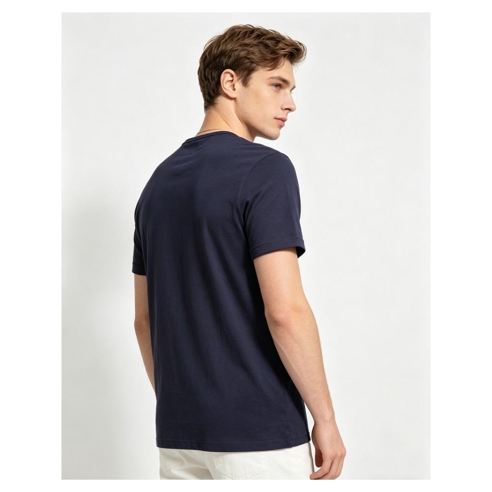 Men's Plus Size Henley Shirt (Up To 8XL) - 95% Cotton Short Sleeve Casual T-Shirt with Button Placket - Big and Tall Summer Top