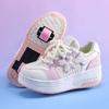 Kids Runaway Shoes Boys Girls Adults Runaway Shoes Double Wheel Flying Shoes Shoes Wheeled Shoes Girls School