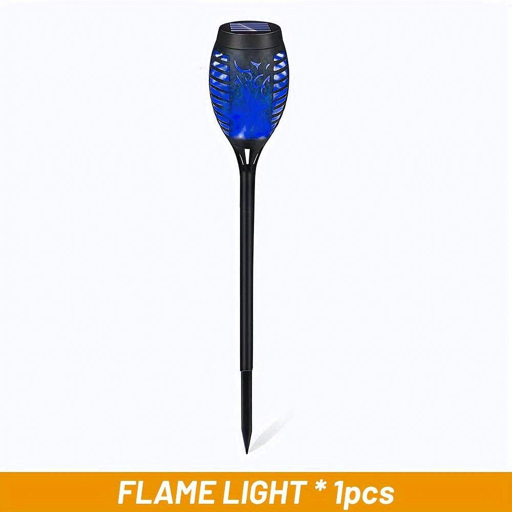 12LED Solar Flame Halloween Exclusive Torch Light Flickering Lamp Waterproof Garden Decoration Outdoor Lawn Path Yard Floor Lamp