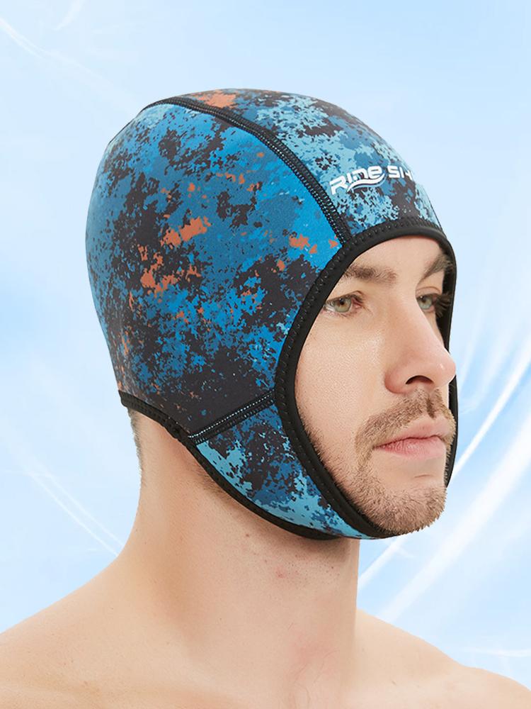 2mm Neoprene Dive Hood Scuba Diving Hood Stretchable Wetsuit Hood Thermal Hood Surfing Head Cover for Boating Kayaking Canoeing