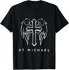 New Limited Saint Michael The Archangel Traditional Catholic Prayer T-Shirt