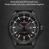 NAVIFORCE Men's Watch Quartz Calendar Luminous Hands Waterproof Silica Strap Round Simple Dial Fashion Casual Watch for Men NF9248T