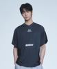 Hyeonpiteu Unity Mesh T-Shirt-[Charcoal]