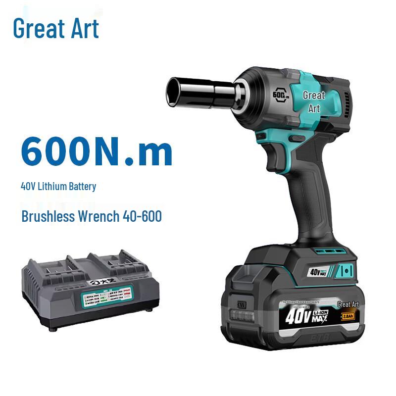 

Dayi 40V Brushless Cordless Impact Wrench CN plug (adapter included)