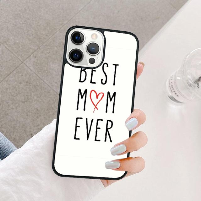 Best Mom Never Coque Shell For iPhone 17 Air 15 16 14 13 12 Pro Max 11 Pro Max Plus Phone Case Cover