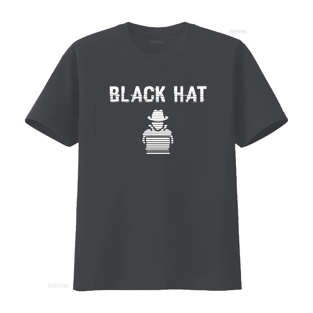 Cool Black Hat Hacking Cybersecurity Expert Cyber Dark Web Hactivist Online Internet Security Hacker T Shirt vintage Washed