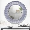 Flashy Wall Mirror In Silver Color