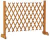 Takasho Retractable Natural Fence, Stand Type, 120 X 90mm, Wood