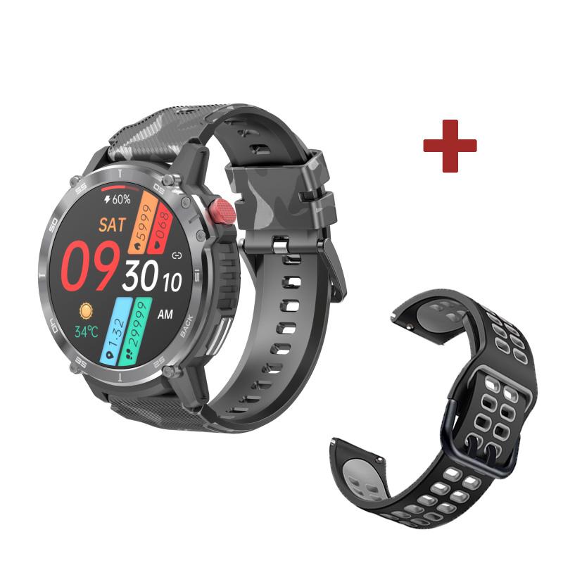 Smart Watch Men 4g Rom 1g Ram Blue Tooth Call 400mah Sports Watches Ip68 Waterproof C22 Smartwatch 1.6 Inch 400*400 Hd