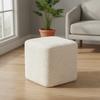 Jacquard Ottoman Footstool Cover Elastic Furniture Dust Cover Nordic Stool Cover  Living Room