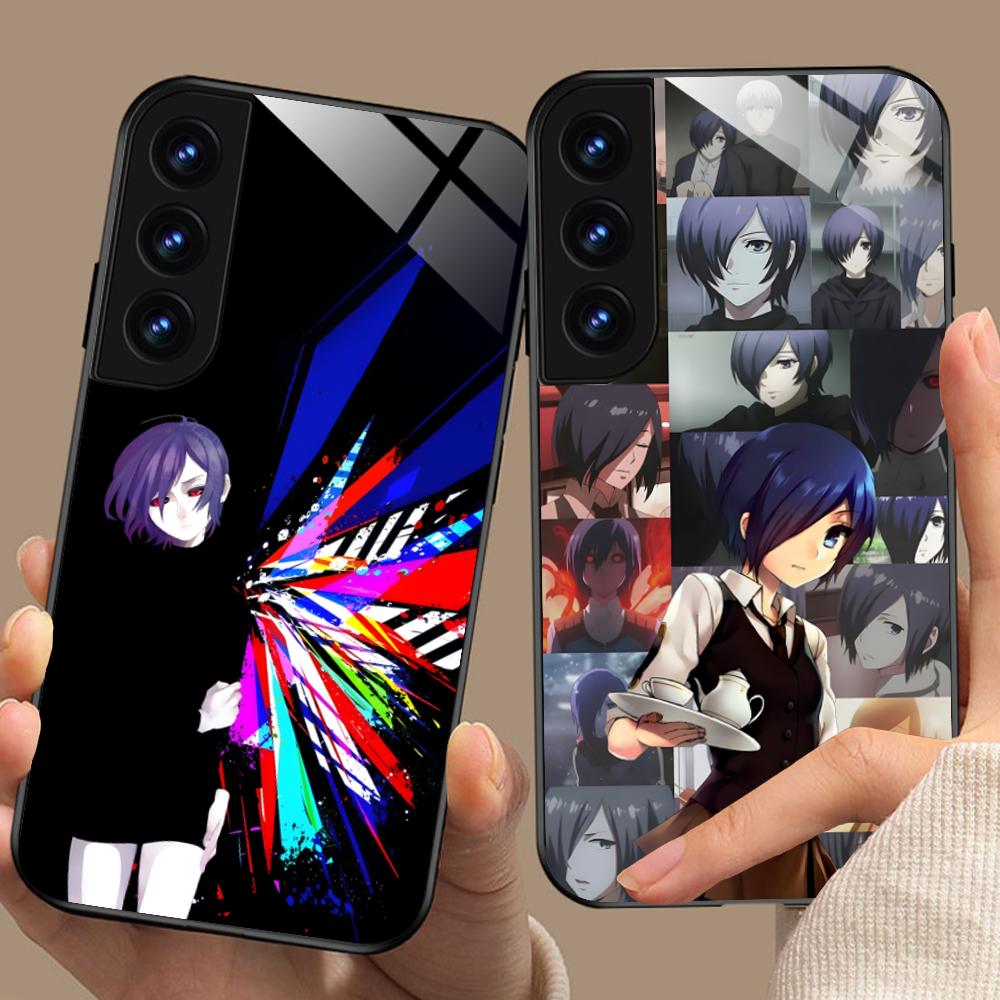 Tokyo Ghoul Touka Kirishima Phone Case for Samsung Galaxy A56 55 54 53 52 51 36 35 34 23 16 15 5G Glass Cover Luxury Cellphones