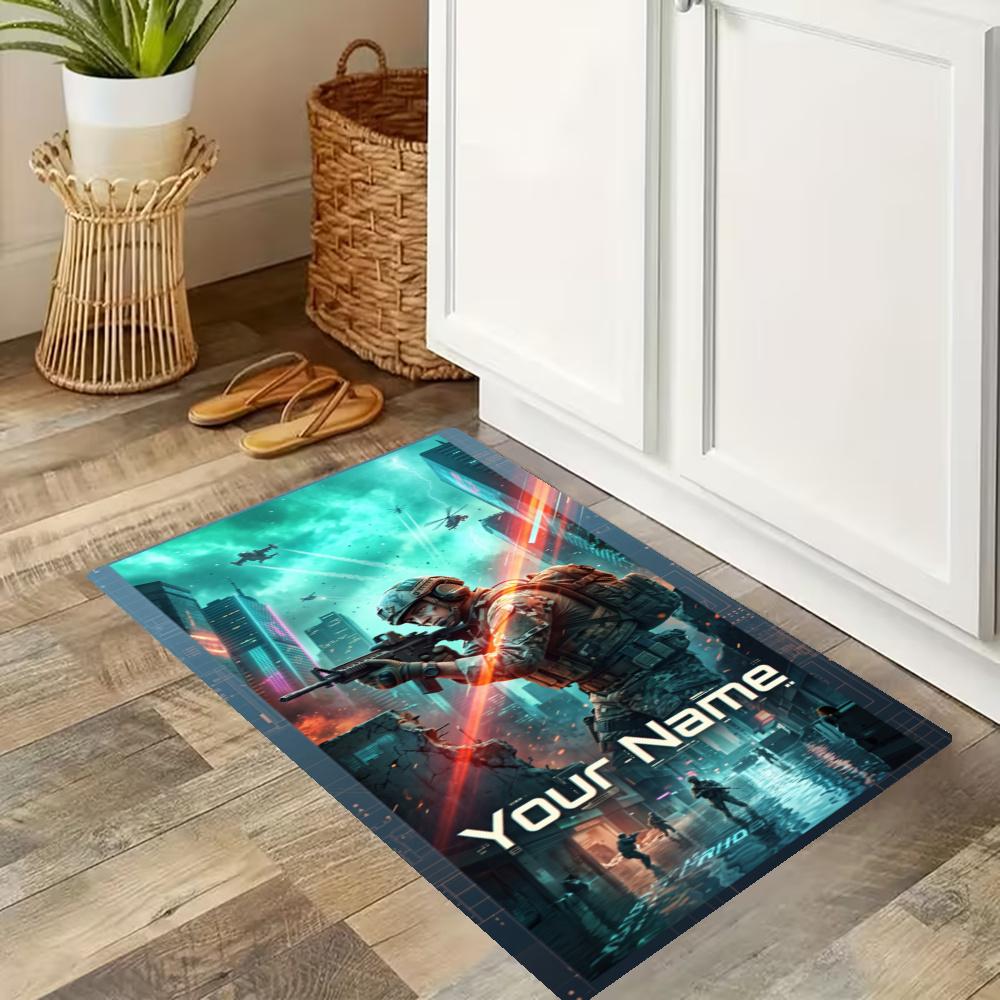Minecraft Customize Your Name Kitchen Rug Runner Rug Laundry Mat Hallway Entryway The Best Gift Choice