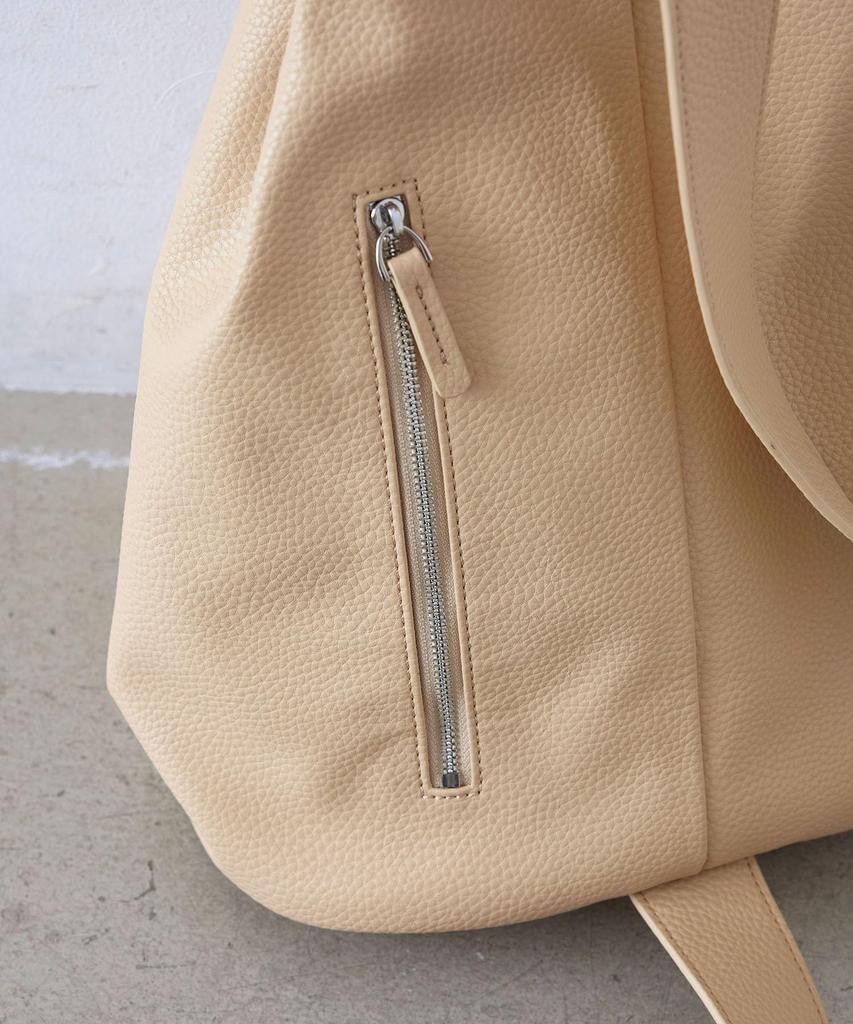 [EFOLE] Kordelzug-Einschultertasche aus Kunstleder