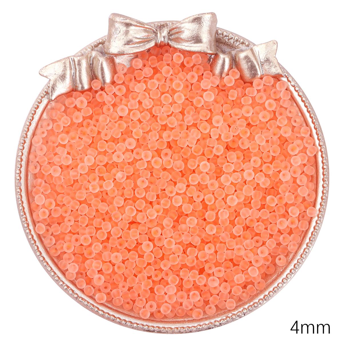 

Прозрачные матовые чешские стеклянные бусины, свободные бусины для изготовления ювелирных изделий своими руками, швейные бусины, аксессуары C23 4mm 100pcs