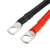 19CM 12V Battery Joiner Connector Lead Dc Wire 100 Amp Cable Lugs Red Black Positive/Negative Cable Car Accessories