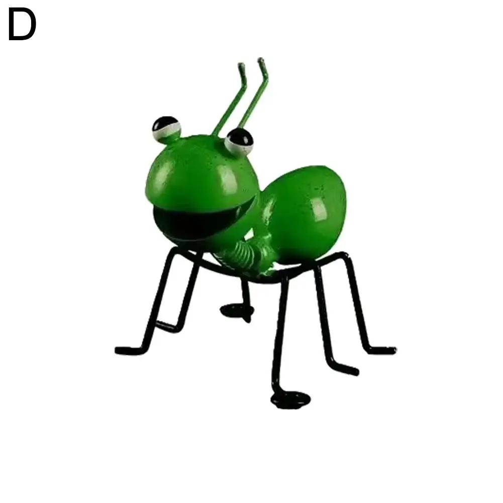 Iron Art Ant Statue Garden Decor Figure Stand Ant For Outdoor Yard Lawn Decoration Ant Sculpture Home Desktop Decor A3Y5