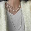 Long Multi Layered Pearl Necklace For Women Temperament Collar Chain Sweater Chain Necklaces Luxury Jewelry Accessories