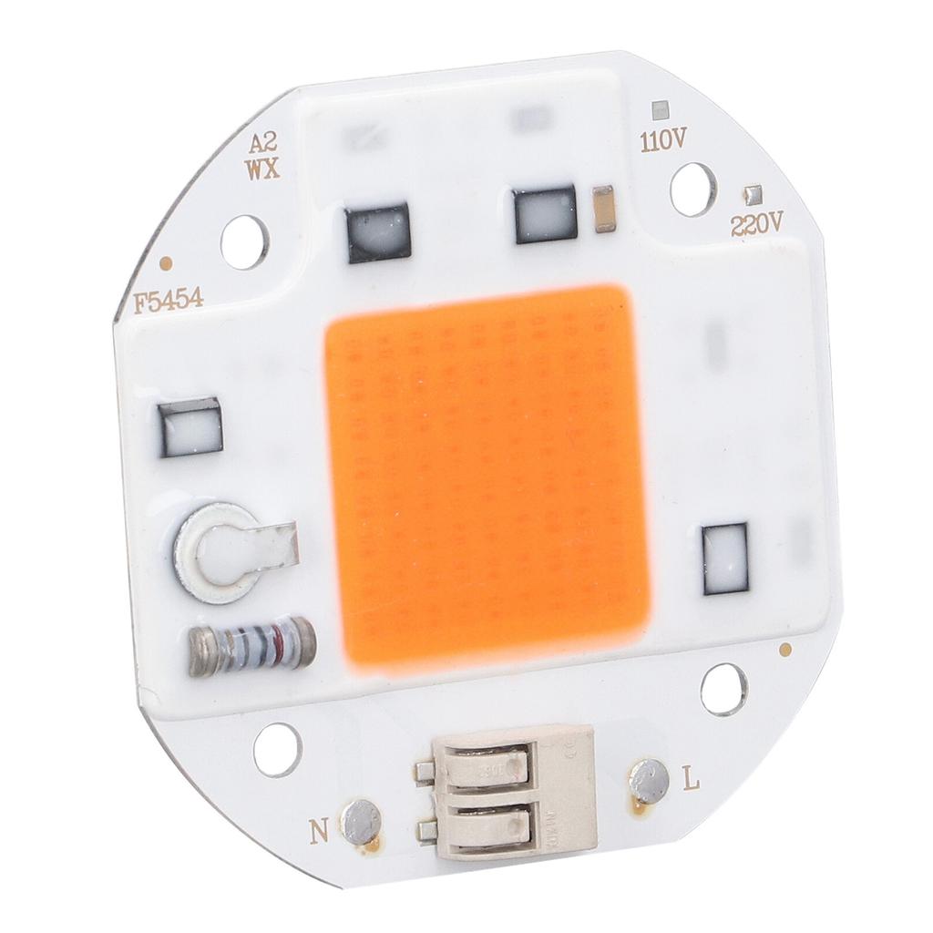 High Power LED Chip Plant Grow Light 380?800NM COB Lamp Beads Drive Free for DIY Hydroponic Growing