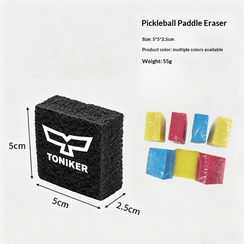 Pickleball Paddle Eraser Cleaner Fast Dirt Remove Multiple Color Options Pickle Ball Rackets Accessories 1Pcs