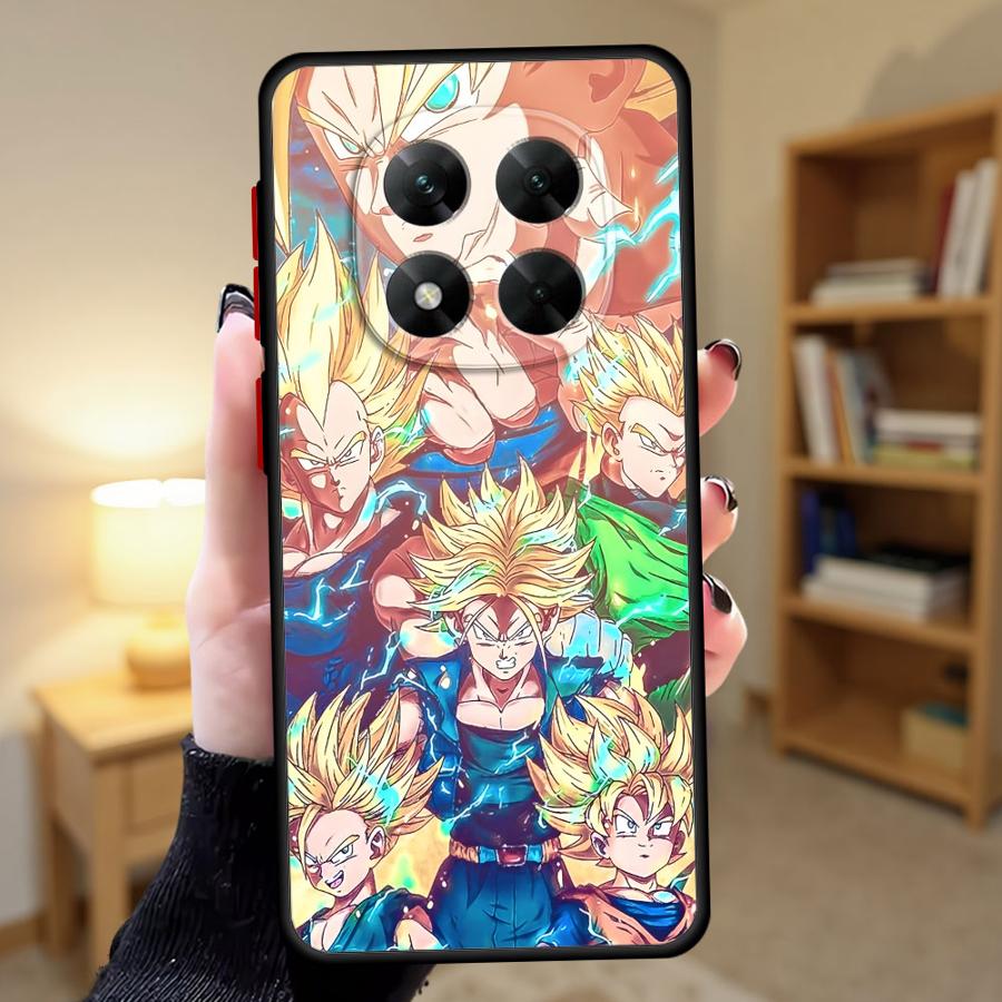 Case for Xiaomi Redmi Note 7 12s 10S 13 14 12 Pro Plus 8T 11S 8 9 10 11 Pro 9S Back Phone Cover Dragon Ball Creativity Vegeta