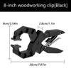 8inch Woodworking Clamp Carpentry Clip Quick Ratchets Carpenter Tool Wood Fixing Tools Enduring Heavy Duty Jaw Opening Clamps