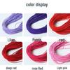 2.0MM Colored Round Elastic Cord Rubber Band for DIY Beading