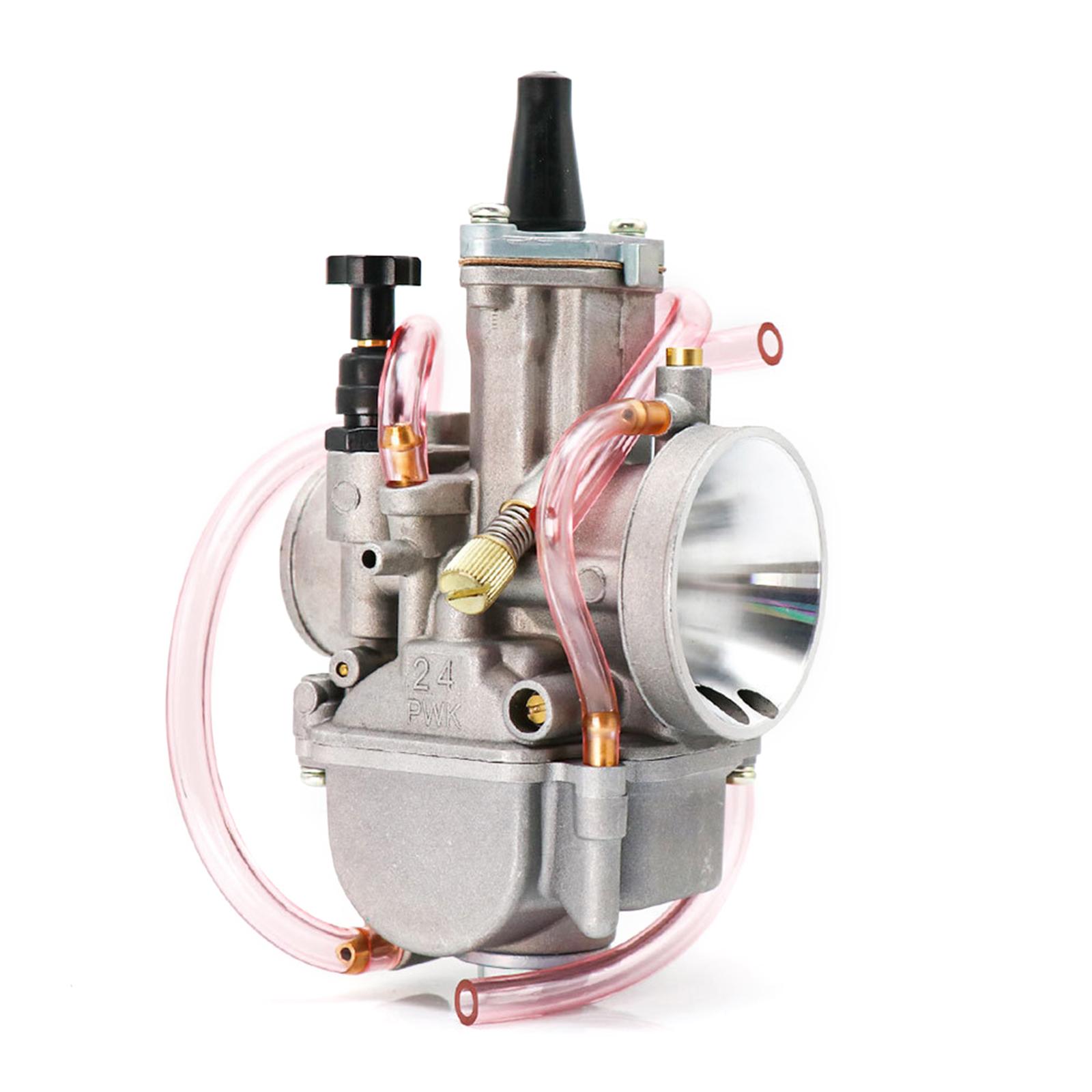 

Модернизированные комплекты карбюраторов для мотоциклов, металлический резиновый карбюратор, модификация мотоцикла, более высокая эффективность двигателя 24