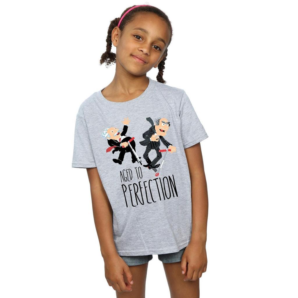 Disney Mädchen-T-Shirt „The Muppets Aged to Perfection“ aus Baumwolle
