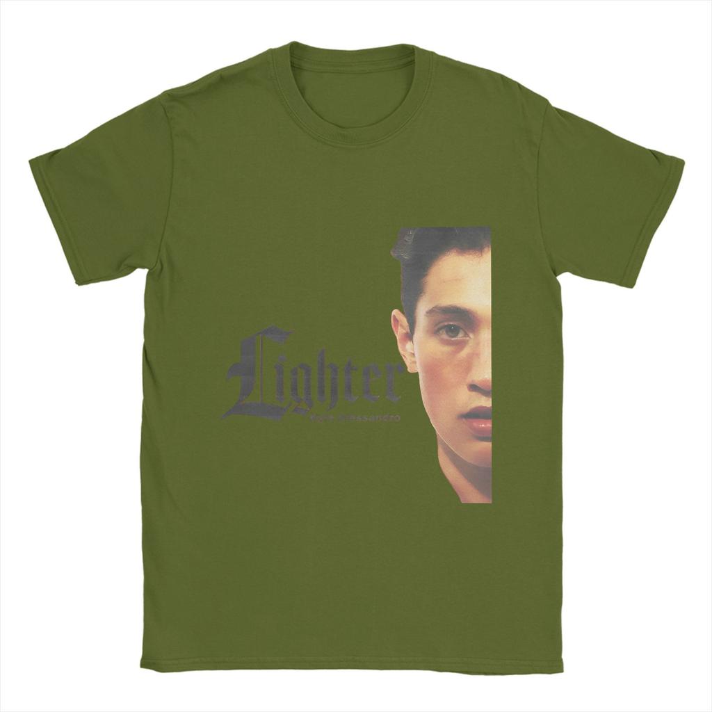 Streetwear T-Shirt Summer Kyle  Alessandro  T-Shirts Song Contest 2025 Pure Cotton Tshirt for Men Classic   Sleeve Tees