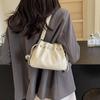 2024 New Work Bag Women's Pleated Crossbody Bag Summer Design Shoulder Bag Bucket Bag