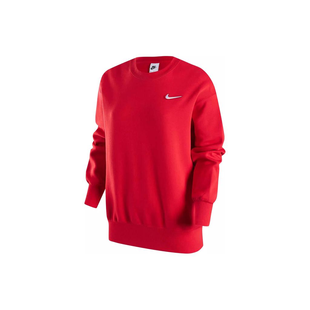 Nike Dragon Soar New Year Series Graphic Loose Crew Neck Sweatshirt Women Tops University-Red FZ6537-657