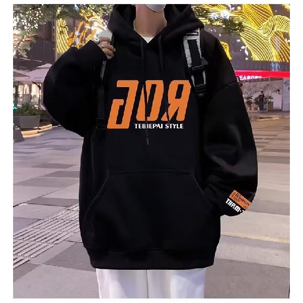 Retro-Pullover im Hong Kong-Stil für Herren, Frühling und Herbst, Kapuzenpullover für Herren, amerikanischer schwerer High Street-Ins-Mode-Marken-Baggy-Mantel