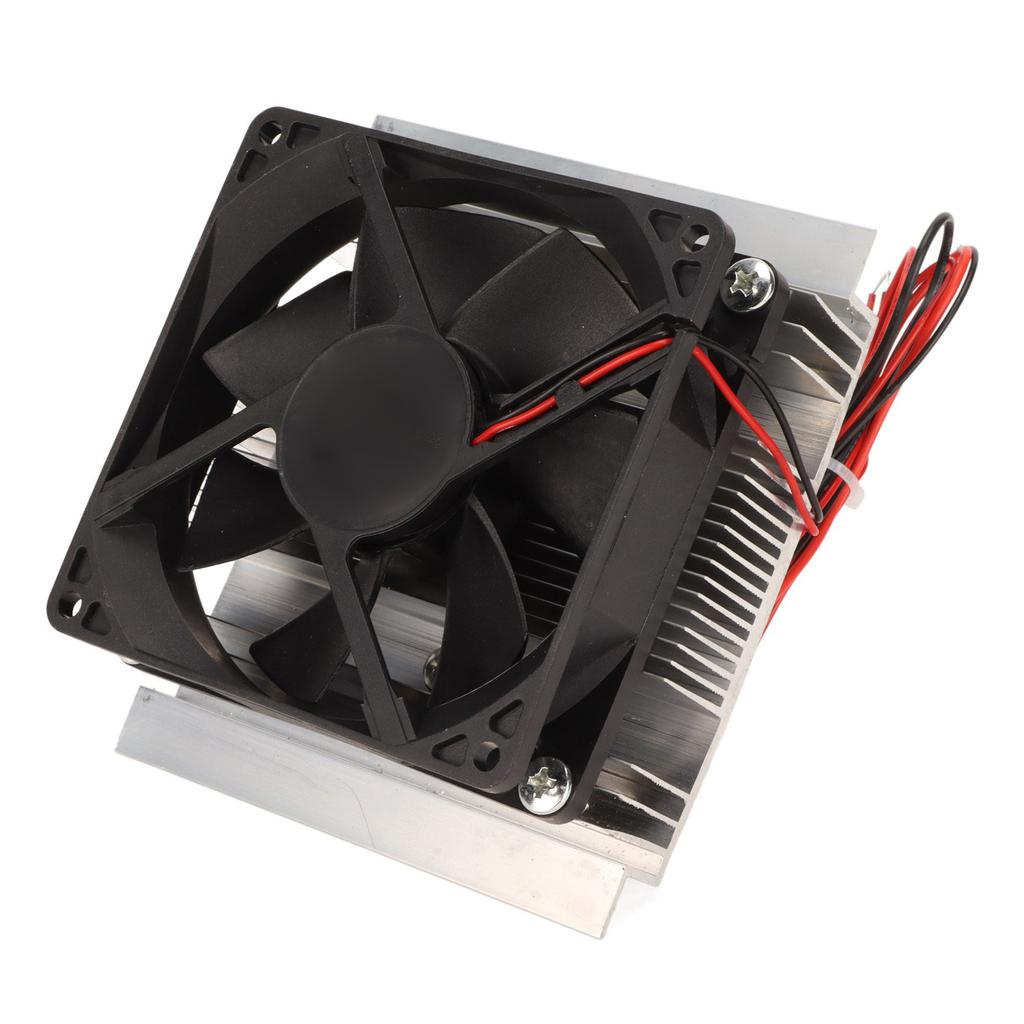 Halvlederkjøler DIY-sett 12V Termoelektrisk Kjøler for Minikjøleskap og Luft